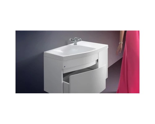 Тумба белый глянец 78,7 см L Belux Япония Н 80-01