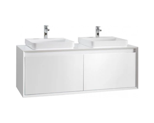 Тумба белый глянец 140 см Belux Валенсия НП 140-04