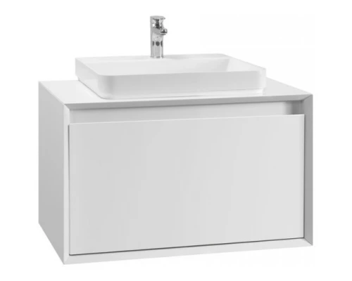 Тумба белый глянец 90 см Belux Валенсия НП 90-02