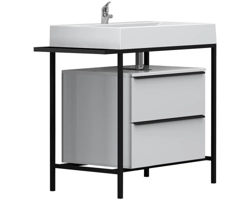 Тумба белый глянец 93,7 см Belux Биарритц Н 80-02