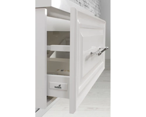 Тумба белый глянец 78,4 см Belux Женева НП 80-01