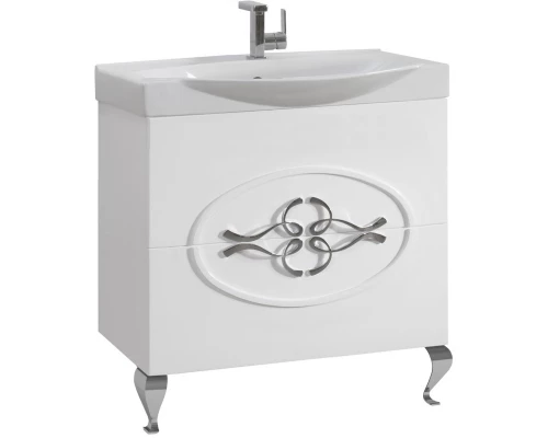 Тумба белый глянец 82 см Belux Ксанти НП 86-02