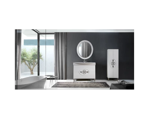 Тумба белый глянец 99,6 см Belux Ксанти НП 106-02