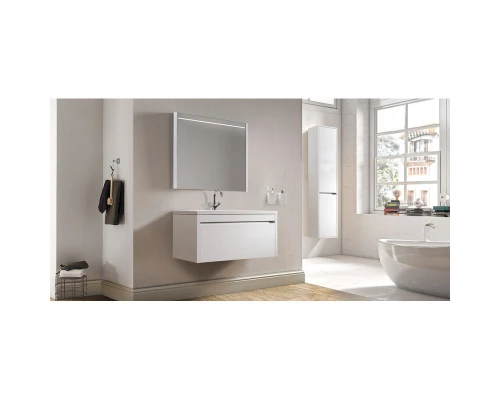 Пенал подвесной белый глянец R Belux Мадрид ПН 30