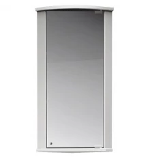 Зеркальный шкаф 29,5x29,5 см белый глянец R Belux Микро ВУШ 38