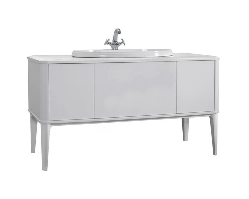 Тумба белый глянец 148,2 см Belux Римини Н 140-03