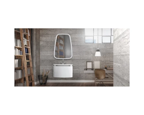 Тумба белый глянец 69,8 см Belux Темза НП 70-01