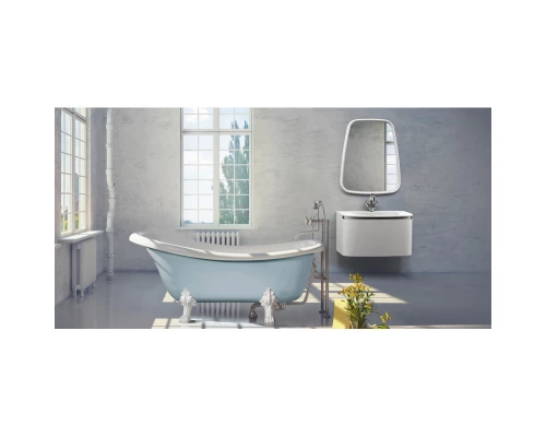 Тумба белый глянец 79,8 см Belux Темза НП 80-01