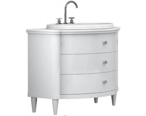 Тумба белый глянец 103,2 см Belux Толедо Н 100-03