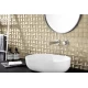 Встраиваемый смеситель для умывальника трубчатый излив никель Besserkraft B.500.02NK