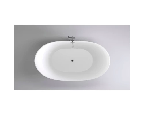 Акриловая ванна 180x80 см Black & White Swan 104SB00