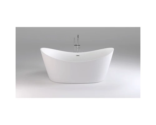 Акриловая ванна 180x80 см Black & White Swan 104SB00