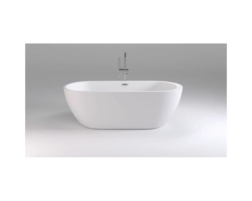 Акриловая ванна 170x80 см Black & White Swan 105SB00