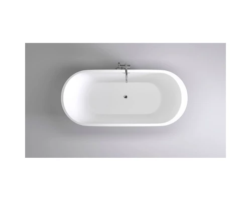 Акриловая ванна 170x80 см Black & White Swan 105SB00