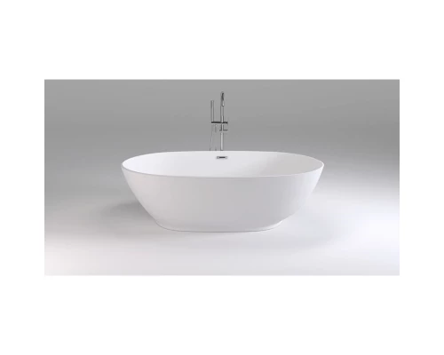 Акриловая ванна 180x90 см Black & White Swan 106SB00