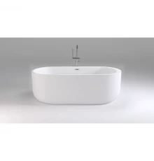 Акриловая ванна 170x80 см Black & White Swan 109SB00