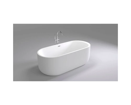 Акриловая ванна 170x80 см Black & White Swan 109SB00