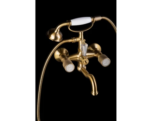 Смеситель для ванны Boheme Royal Cristal 313-Royal/CRST