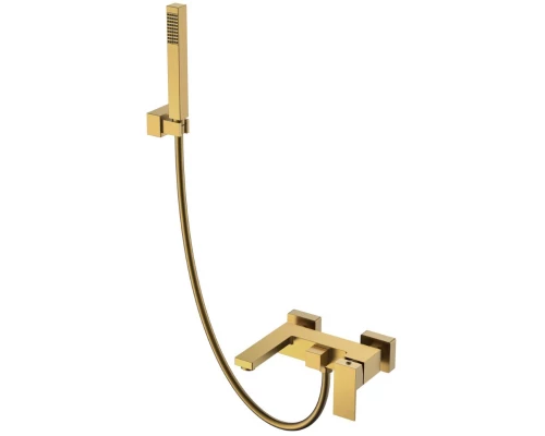 Смеситель для ванны Boheme Qubic 473-BR