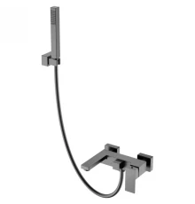 Смеситель для ванны Boheme Qubic 473-GM