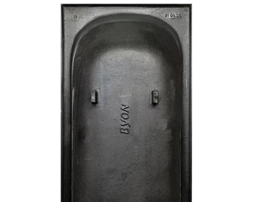 Чугунная ванна 170x75 см без ручек Byon Milan V0000083