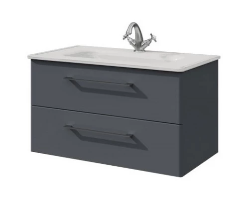 Тумба графит матовый 79,2 см Caprigo Accord 2212-TP810