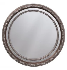 Зеркало 86,7x86,7 см античное серебро Caprigo PL301-ANTIC CR