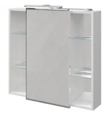 Зеркальный шкаф 79,2x76,5 см белый матовый Caprigo Accord 2231-TP811