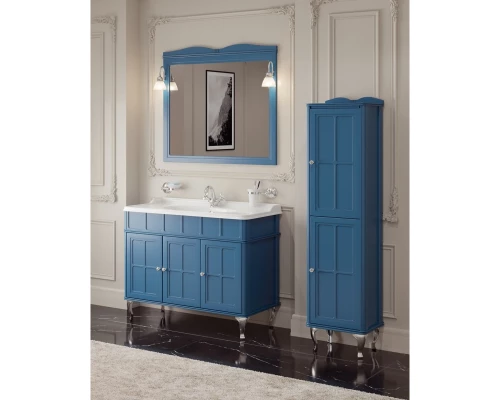 Пенал напольный синий матовый R Caprigo Borgo 33450R-B136