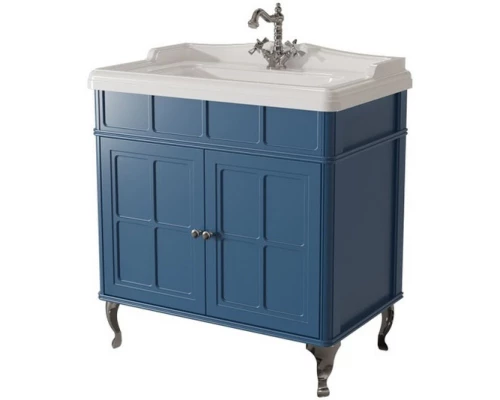 Тумба синий матовый 79,4 см Caprigo Borgo 33412CH-B136