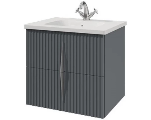 Тумба графит матовый 57,8 см Caprigo Novara 35915-TP810