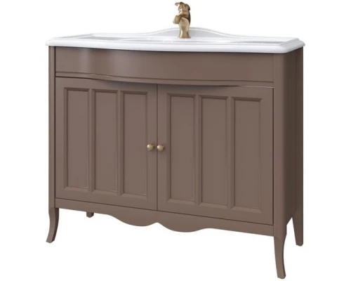 Тумба шоколад матовый 100 см Caprigo Marsel 33814-TP809