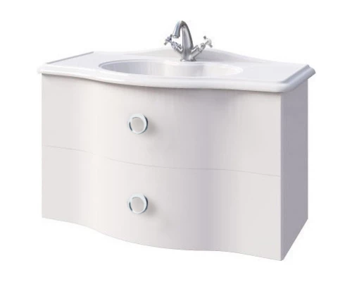 Тумба белый матовый 85 см Caprigo Nokturn 1319-TP811