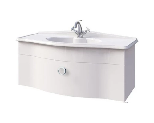 Тумба белый матовый 96 см Caprigo Nokturn 1314-TP811