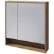 Зеркальный шкаф 75,8x80 см дуб кантри Caprigo 2051-Дуб кантри
