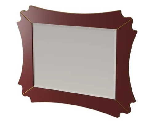 Зеркало 94,9x71,7 см бордо матовый Caprigo Bourget 11030-B013