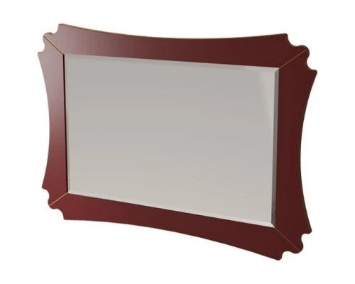 Зеркало 124,6x84,2 см бордо матовый Caprigo Bourget 11032-B013