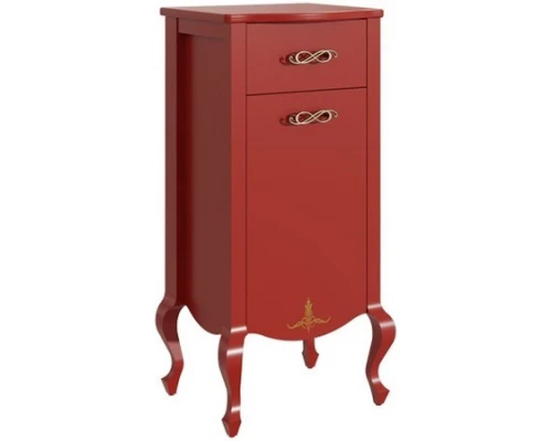 Тумба красный матовый 48,6 см L Caprigo Bourget 11060L-B014