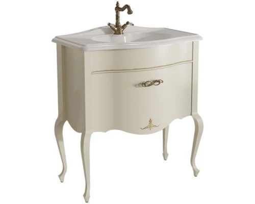 Тумба светло-бежевый матовый 80,6 см Caprigo Bourget 11012-B002