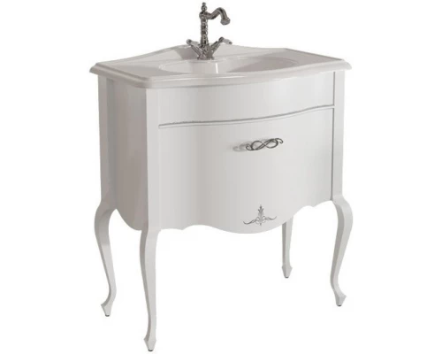 Тумба белый матовый 80,6 см Caprigo Bourget 11012-B016