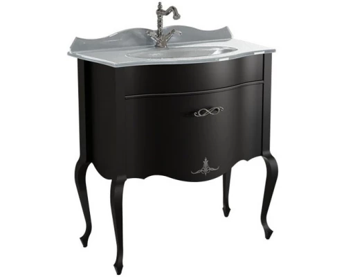 Тумба черный матовый 80,6 см Caprigo Bourget 11012-B042