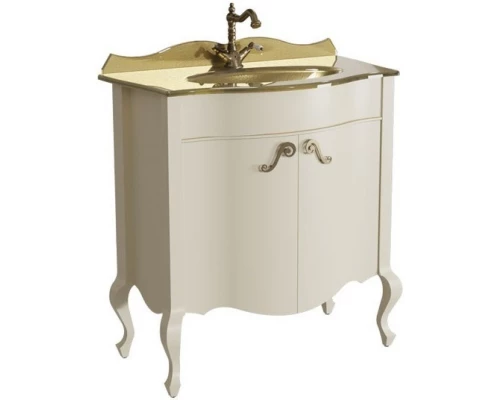 Тумба светло-бежевый матовый 80,6 см Caprigo Bourget 11023-B002