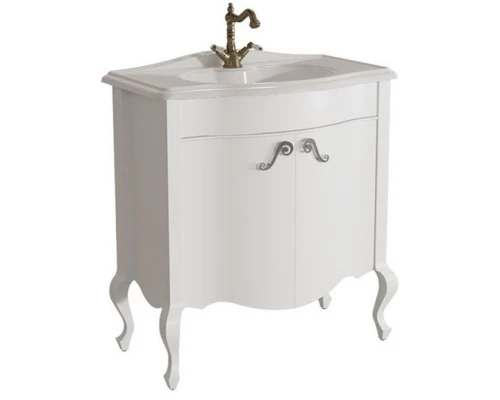 Тумба белый матовый 80,6 см Caprigo Bourget 11023-B016