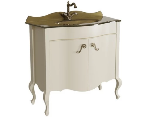 Тумба светло-бежевый матовый 90,6 см Caprigo Bourget 11024-B002