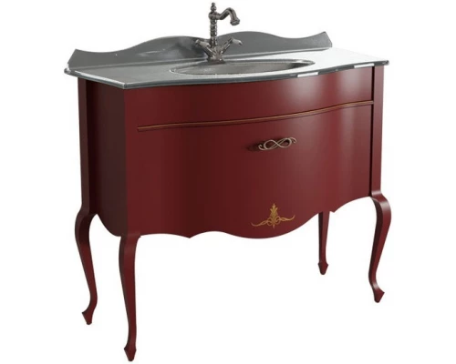 Тумба бордо матовый 101,6 см Caprigo Bourget 11014-B013