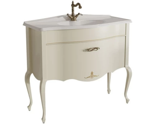 Тумба светло-бежевый матовый 101,6 см Caprigo Bourget 11014-B002