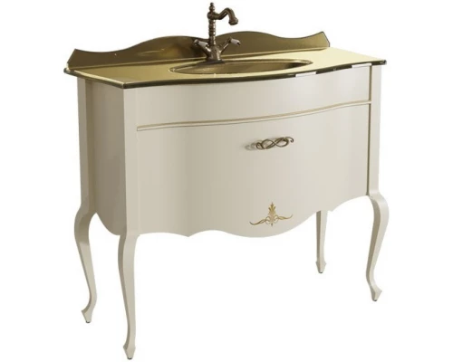 Тумба светло-бежевый матовый 101,6 см Caprigo Bourget 11014-B002