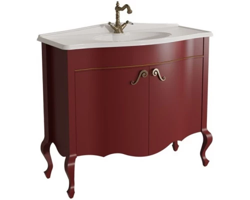 Тумба бордо матовый 101,6 см Caprigo Bourget 11026-B013