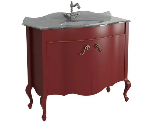 Тумба бордо матовый 101,6 см Caprigo Bourget 11026-B013