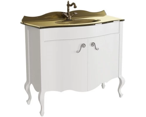 Тумба белый матовый 101,6 см Caprigo Bourget 11026-B016